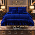 Signature Bridal Velvet Shine Set – 6 Piece Luxury Collection