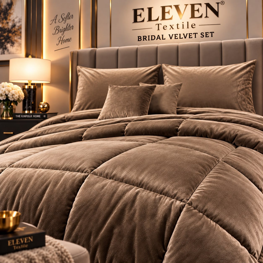 Signature Bridal Velvet Shine Set – 6 Piece Luxury Collection