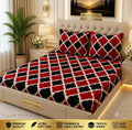 Premium Soft Fleece 3-Piece King Bedsheet Set