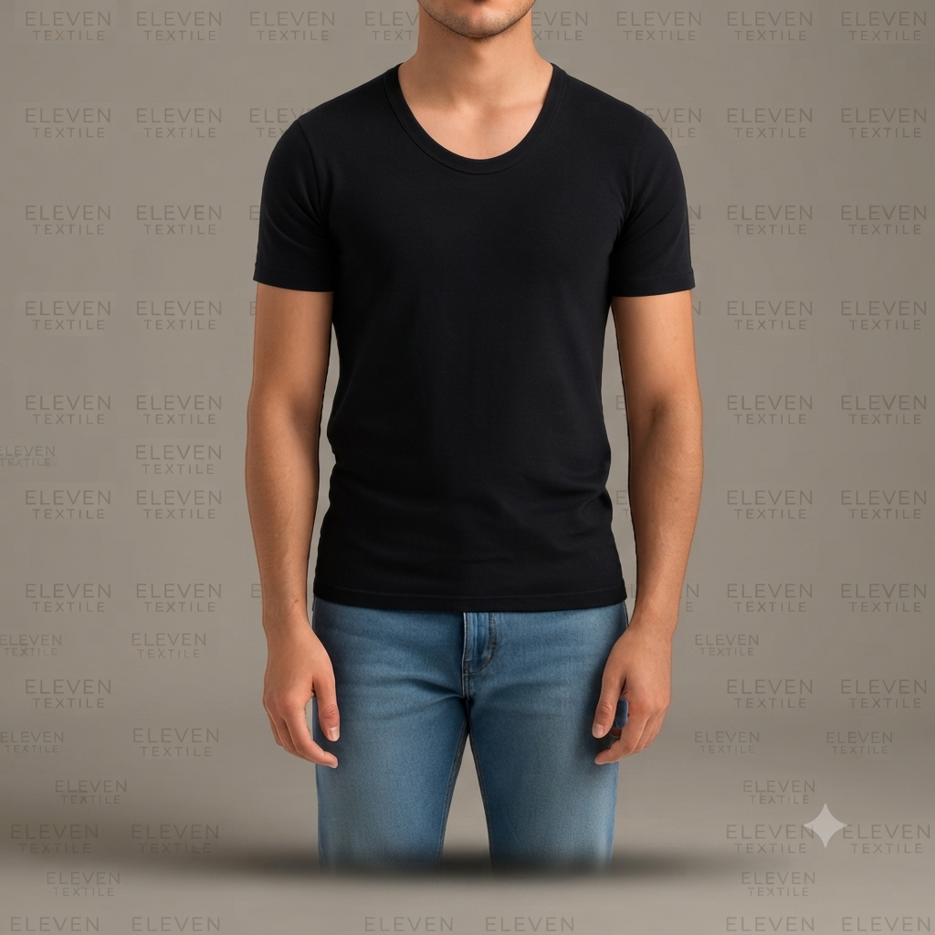 Premium Black Half-Sleeves Vest (PACK OF 3)