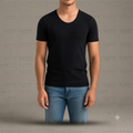 Premium Black Half-Sleeves Vest (PACK OF 3)