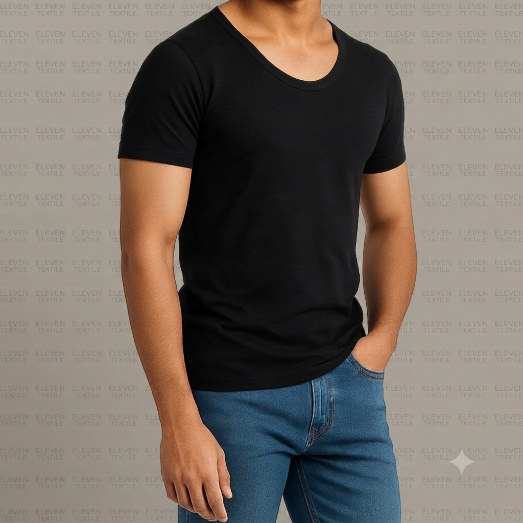 Premium Black Half-Sleeves Vest (PACK OF 3)