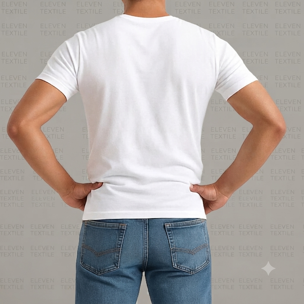 Premium White Half-Sleeves Vest (PACK OF 3)