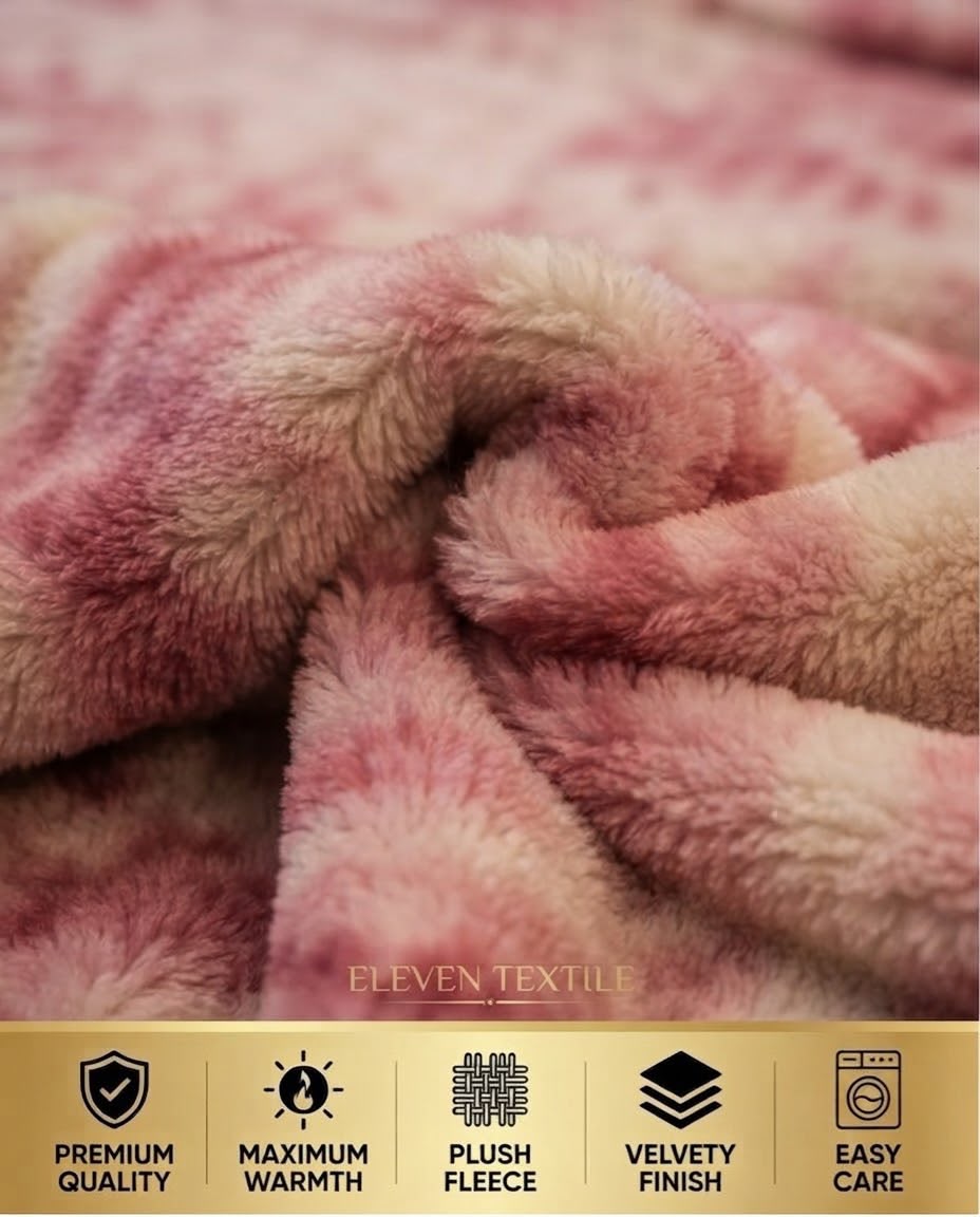 ELEVEN TEXTILE Premium 3 piece Puffy Bedsheet