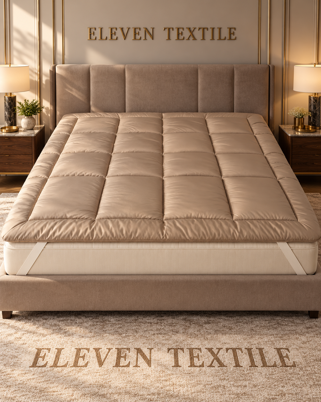 ELEVEN TEXTILE — Luxury Mattress Topper | 1000 GSM