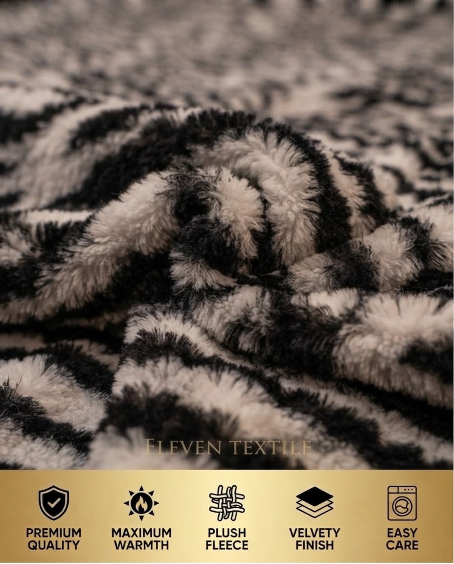 ELEVEN TEXTILE Premium 3 piece Puffy Bedsheet