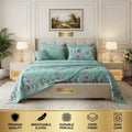Premium 7-Piece Printed Comforter Set